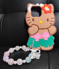 IPhone 14 Pro Max Hello Kitty Case and Bracelet