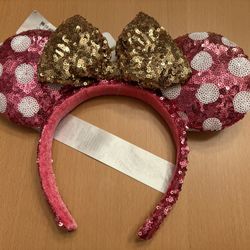 Disney Pink Sequin ears