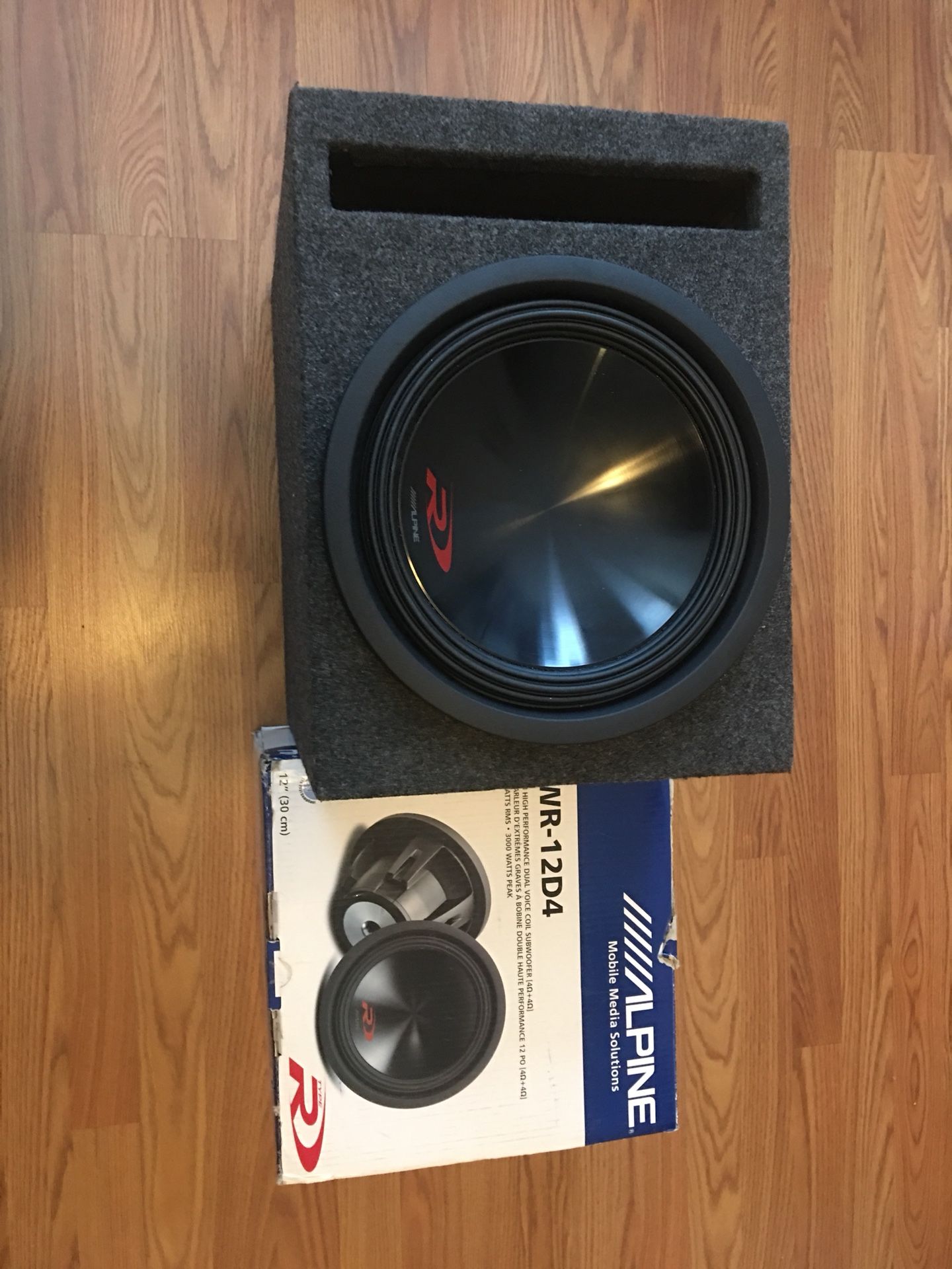 Alpine Type R subwoofers