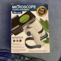 MICROSCOPE SCIENCE EXPERIMENT KIT - Mini And 2 SMALL MINISCOPES INCLUDED!