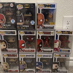 Funko Pop! Marvel And DC lot