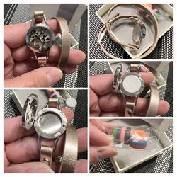 Essential Oil Bracelet Rose Gold Color Band