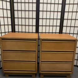 Pair Of Mid Century Nightstands
