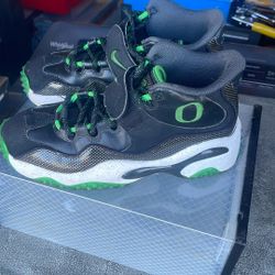Nike Air Zoom Oregon Ducks Black Green Size 8.5