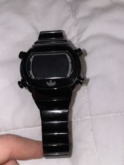 Mens Black Adidas Watch 