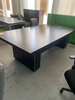Conference table 4x8’ black cherry