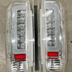 89-96 Ford F150 F250 F350 Bronco LED Taillights Luces Traseras Calaveras Focos Luces