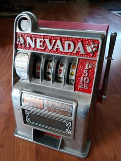 Vintage Souvenir bank slot machine