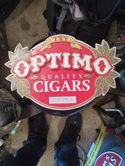 Cigar vintage tin signs