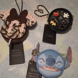 3 Coin Wallets From Disney