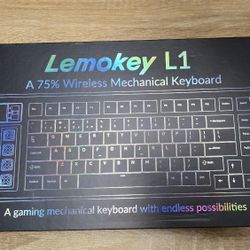 Lemokey L1 Full Aluminum Premium Gaming Keyboard