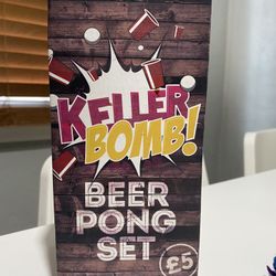 Beer Pong Game Set