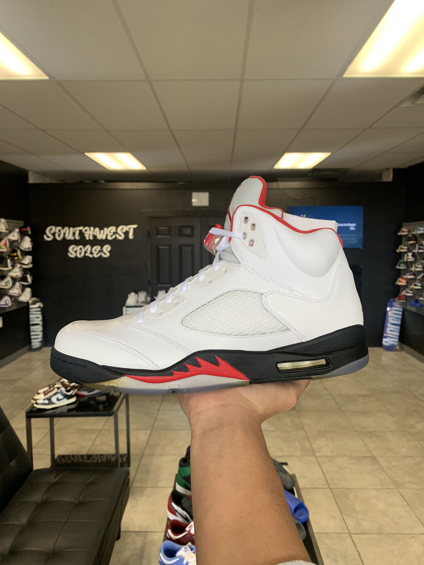 Jordan 5 Fire Red (2013) Size 13 Available In Store!