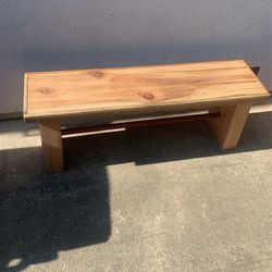 Small Wooden Bench