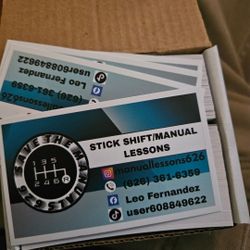 6spd Manual Lessons 