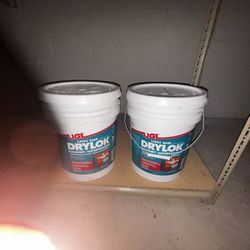 Drylok (2 new 5gal buckets) 