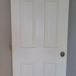 Door Slab - Molded 6-panel Textured (Left Handed) 28w X 80h