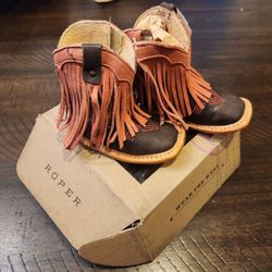 Brand New Roper Cowbabies Boots Size 2