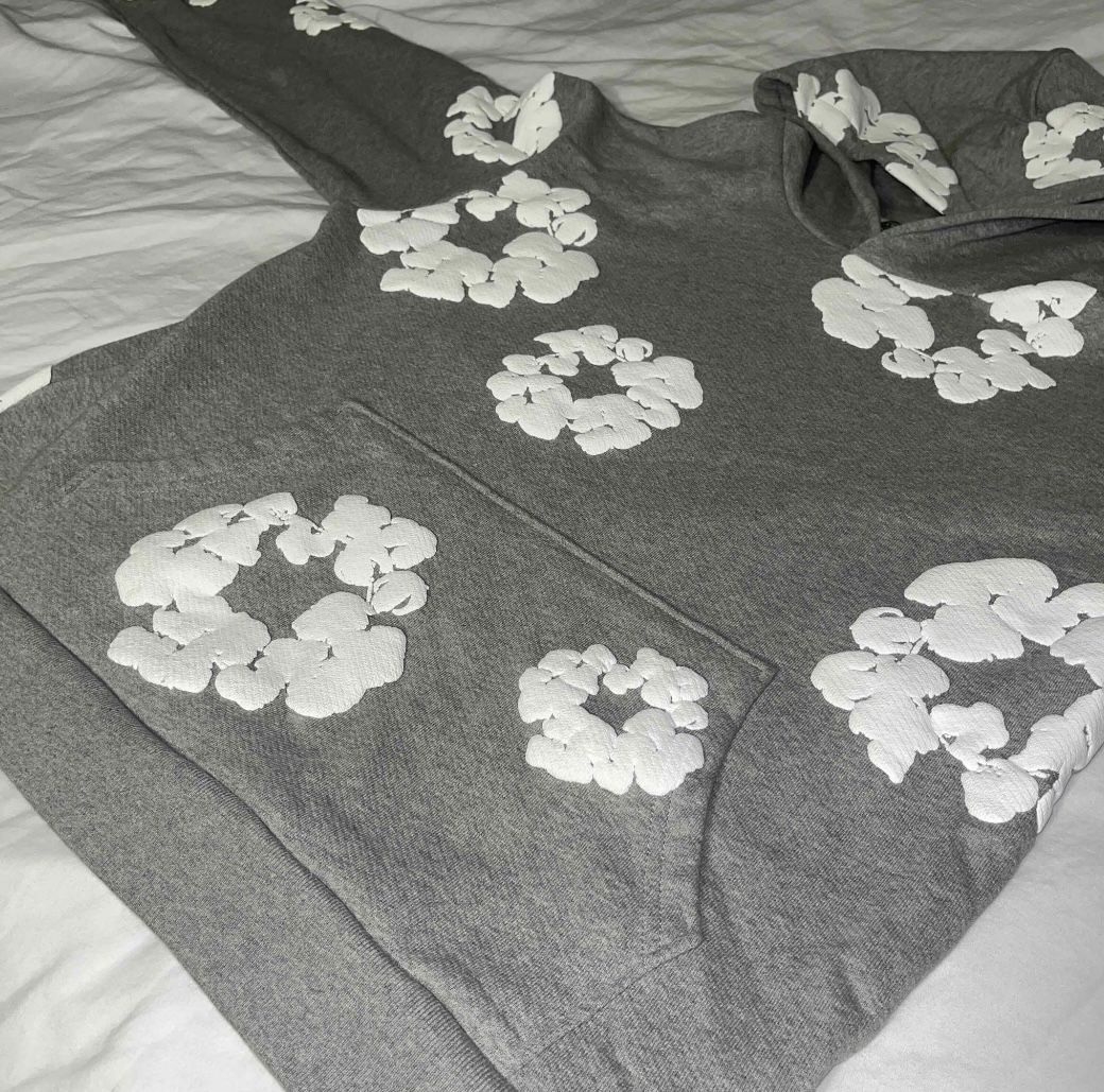 Denim Tears Cotton Wreath Sweatshirt Grey