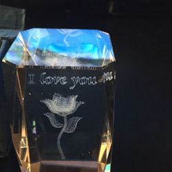 Crystal Paper Weight