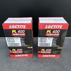 Loctite PL 400 Subfloor 28 oz. All Weather Latex Construction Adhesive Tan Cartridge (12-pack) $87 plus tax at Home Depot I have two in stock $87 each