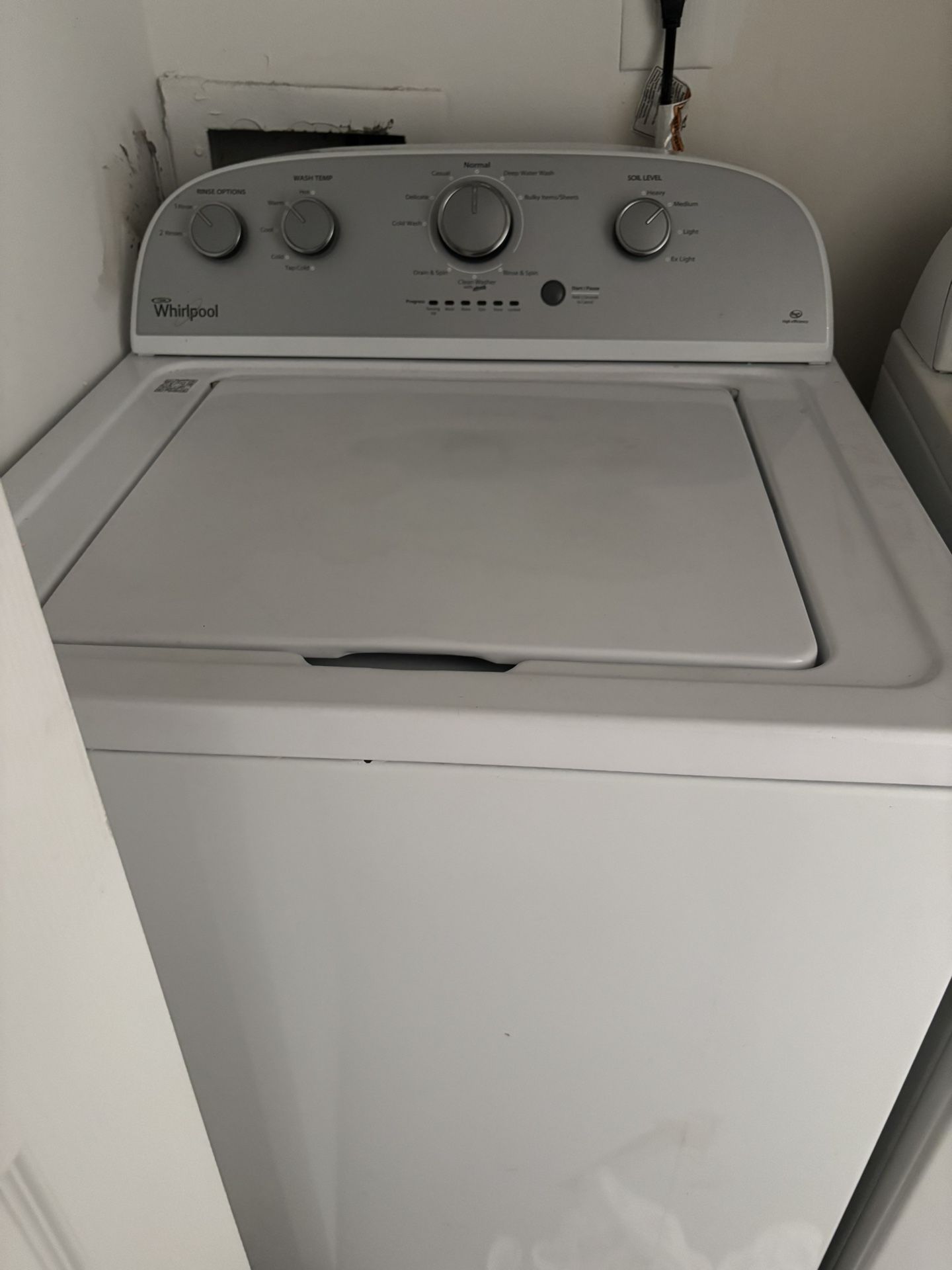 Whirlpool Washer and Dryer