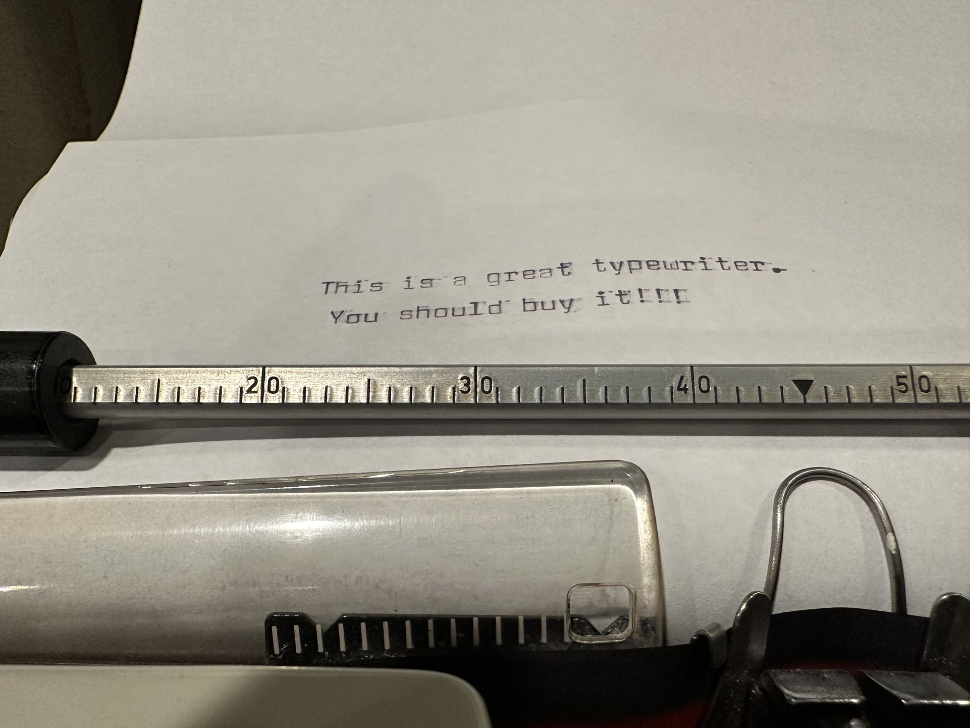 Antique Olympia Typewriter in Original Hard Case - Works 