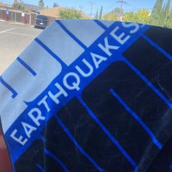 San Jose Earthquake Blanket