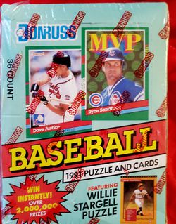 1991 Series 2 Donruss Baseball Cards