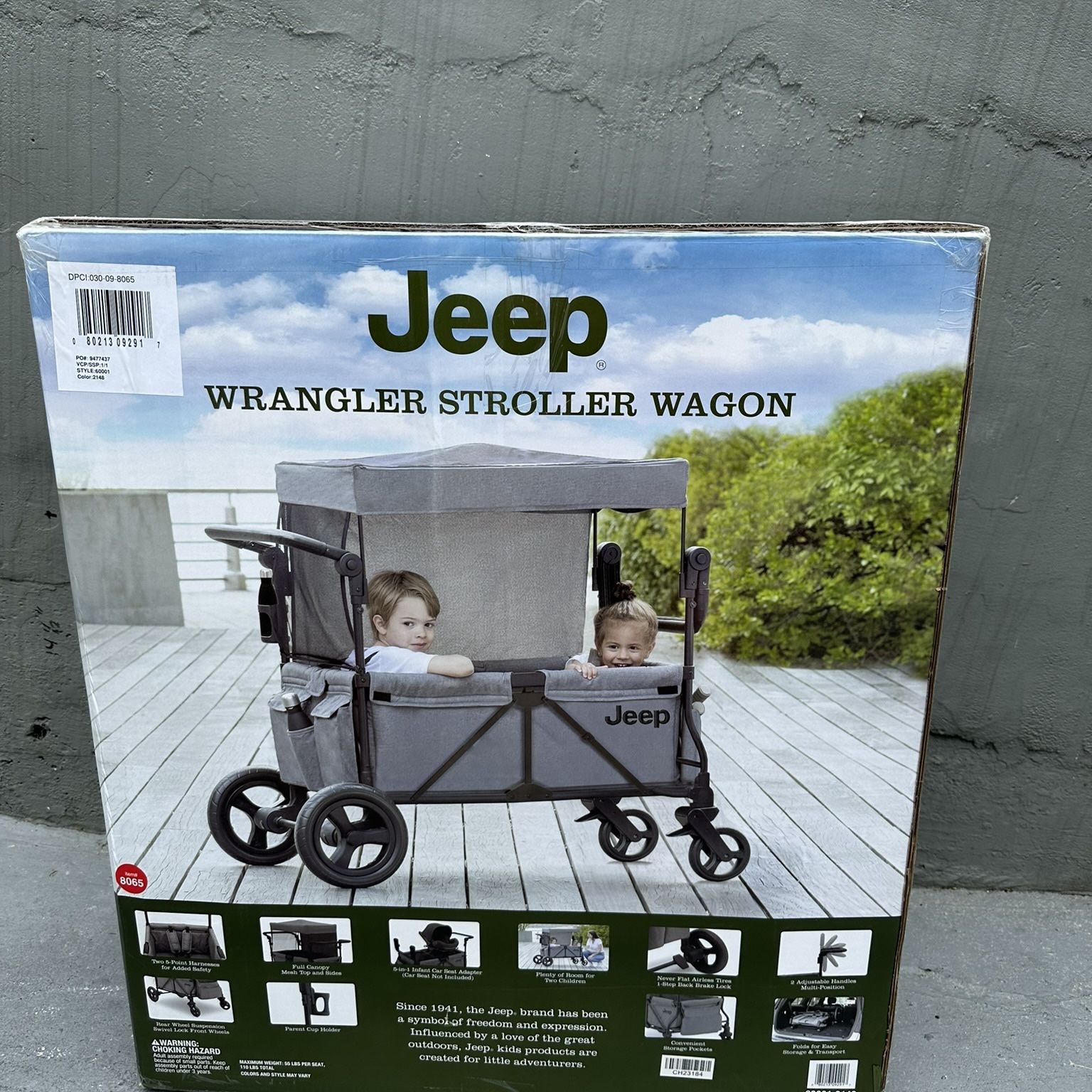 Jeep Wrangler Stroller Wagon