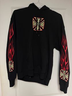 Size Medium brand new West Coast Choppers black/red hoodie