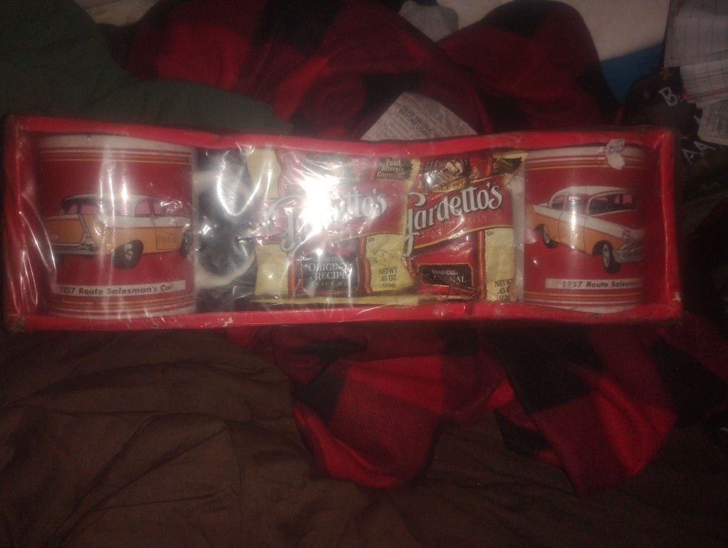 Coca Cola Classic Car Mug Set of 2 1957 Route Salesman's Car