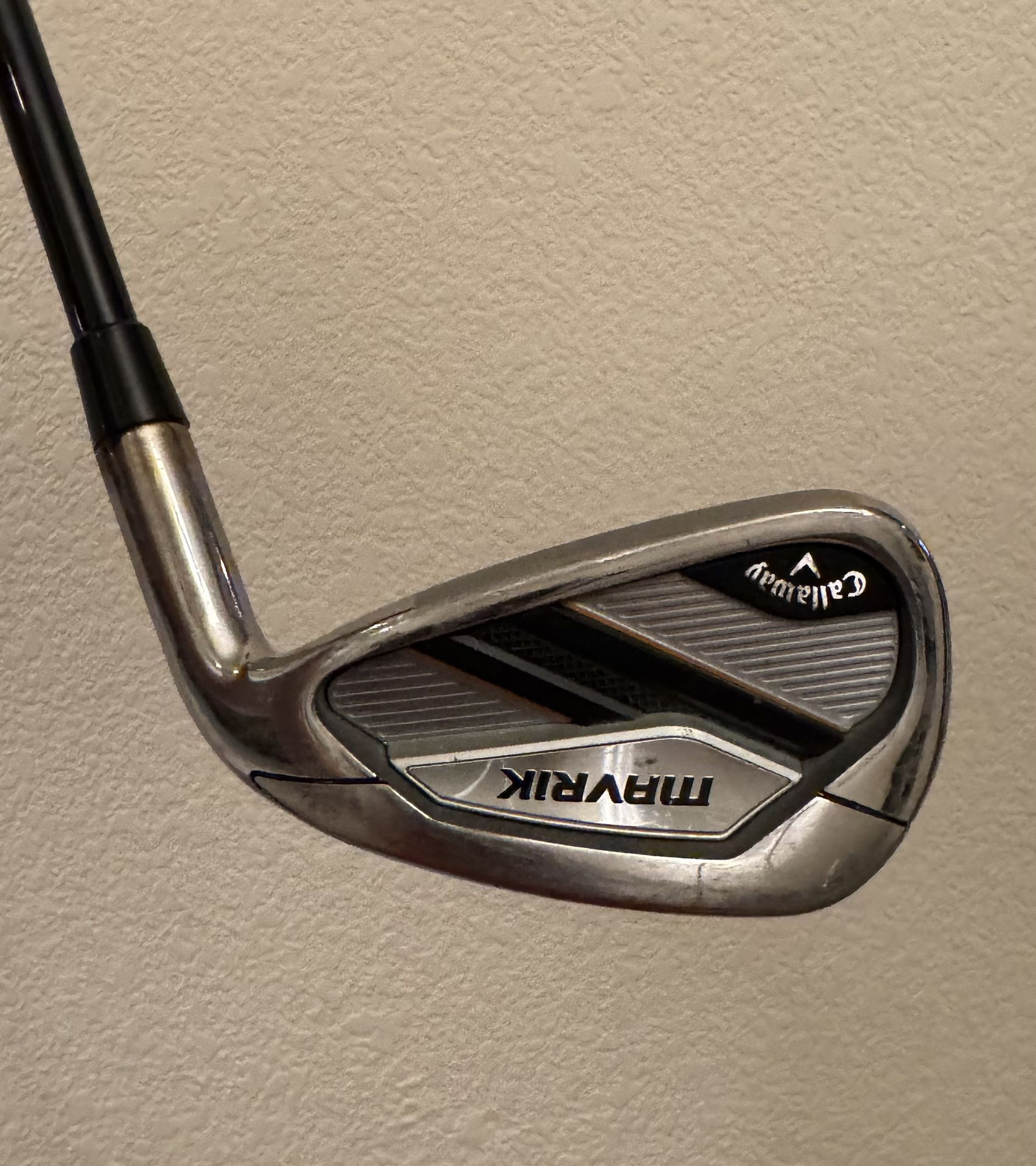 Callaway Mavrik 6 Iron Kuro Kage 80g Stiff Flex Graphite Shaft.