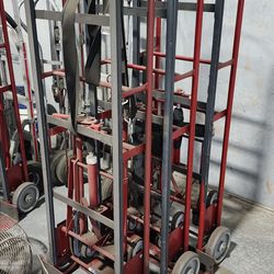 Moving hand trucks have 10  $50 Each