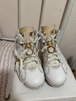 Jordan 6 Golden Hoop Size 7w