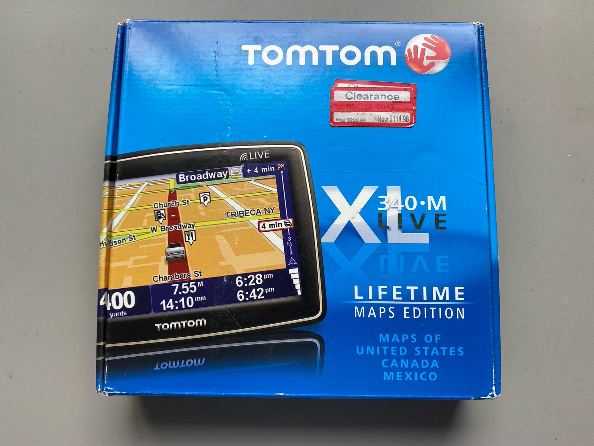 Tomtom GPS XL 340.M