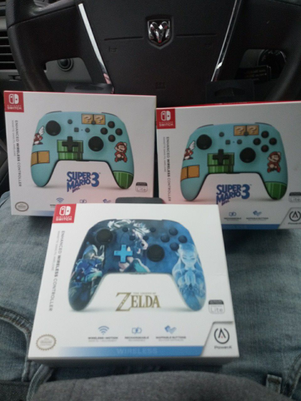Nitendo switch controllers brand new 3 for 90