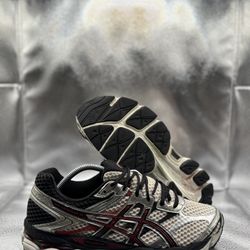 ASICS Gel Cumulus 16 Black Grey Red 