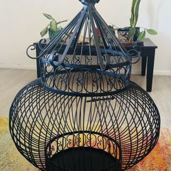 Vintage Big Beautiful Birdcage