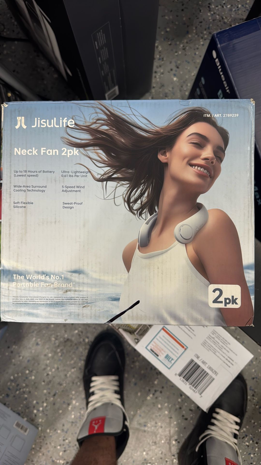 Neck Fan Two Pack