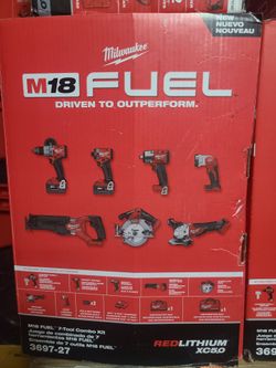 Milwaukee M18 FUEL 7-Tool Combo Kit
