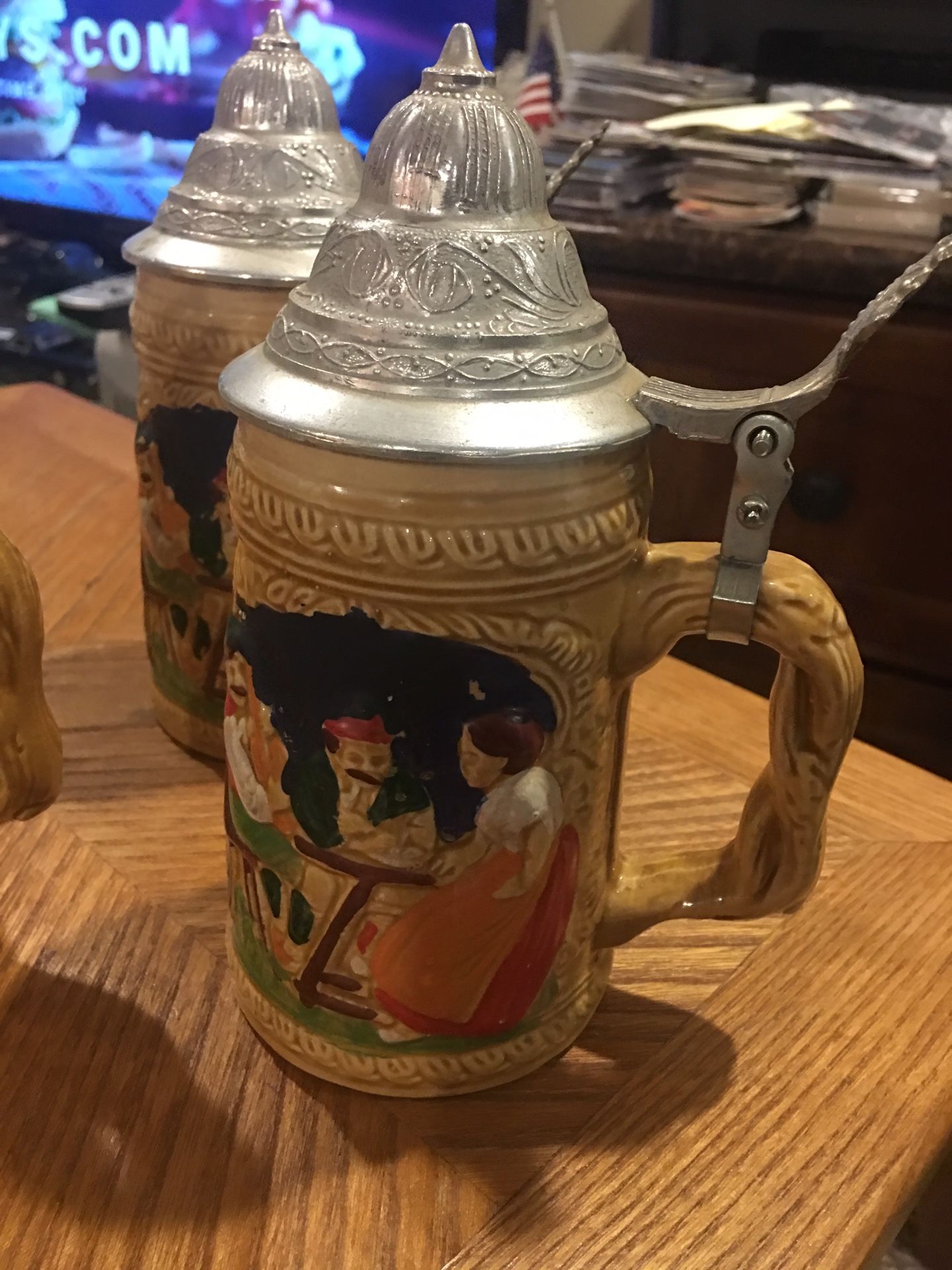 Vintage Beer Steins