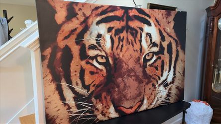 Wall art – tiger