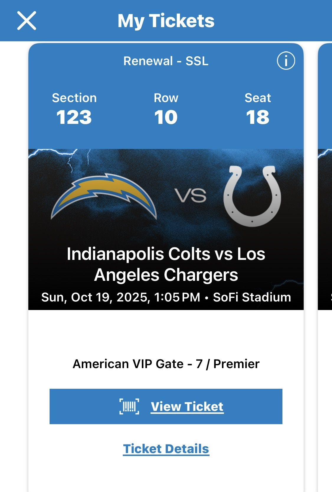 Charges Vs Colts