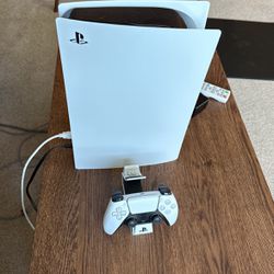 PS5 with charging station 