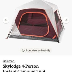 Coleman Skylodge 4-Person Instant Camping Tent