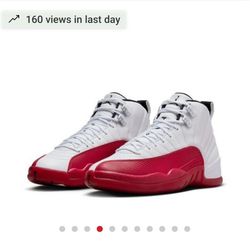 Jordan 12 Retro Cherry Men's Shoe Size 12 