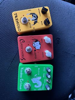Joyo guitar effects pedals