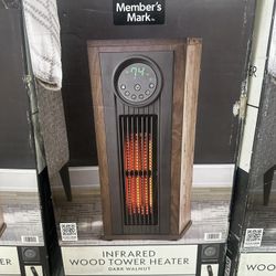 Infrared Wood Tower Heater 