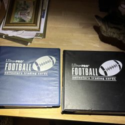 Football card Albums (2 Albums 1400ish Cards)